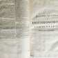 1685 5 VELLUM BOUND FOLIOS antique analytica practica problematica & philologica