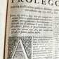 1685 5 VELLUM BOUND FOLIOS antique analytica practica problematica & philologica