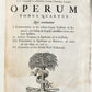 1685 5 VELLUM BOUND FOLIOS antique analytica practica problematica & philologica