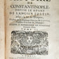 1672 HISTORY of CONSTANTINOPLE 8 VOLUMES antique in FRENCH TURKISH INTEREST