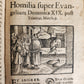 1621 ILLUSTRATED Homiliarum in Evangelia antique VELLUM BINDING