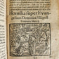 1621 ILLUSTRATED Homiliarum in Evangelia antique VELLUM BINDING