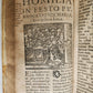 1621 ILLUSTRATED Homiliarum in Evangelia antique VELLUM BINDING