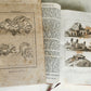 1830s ILLUSTRATED TRAVELS to MICRONESIA SWEDEN NORWAY GREECE antique 3 VOLUMES