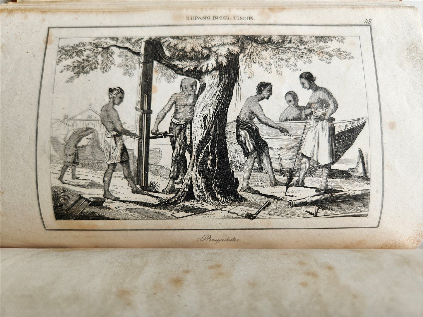 1830s ILLUSTRATED TRAVELS to MICRONESIA SWEDEN NORWAY GREECE antique 3 VOLUMES