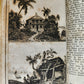1830s ILLUSTRATED TRAVELS to MICRONESIA SWEDEN NORWAY GREECE antique 3 VOLUMES