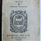 1546 BIBLE in LATIN FULLY ILLUSTRATED antique RARE pocket size NEW TESTAMENT