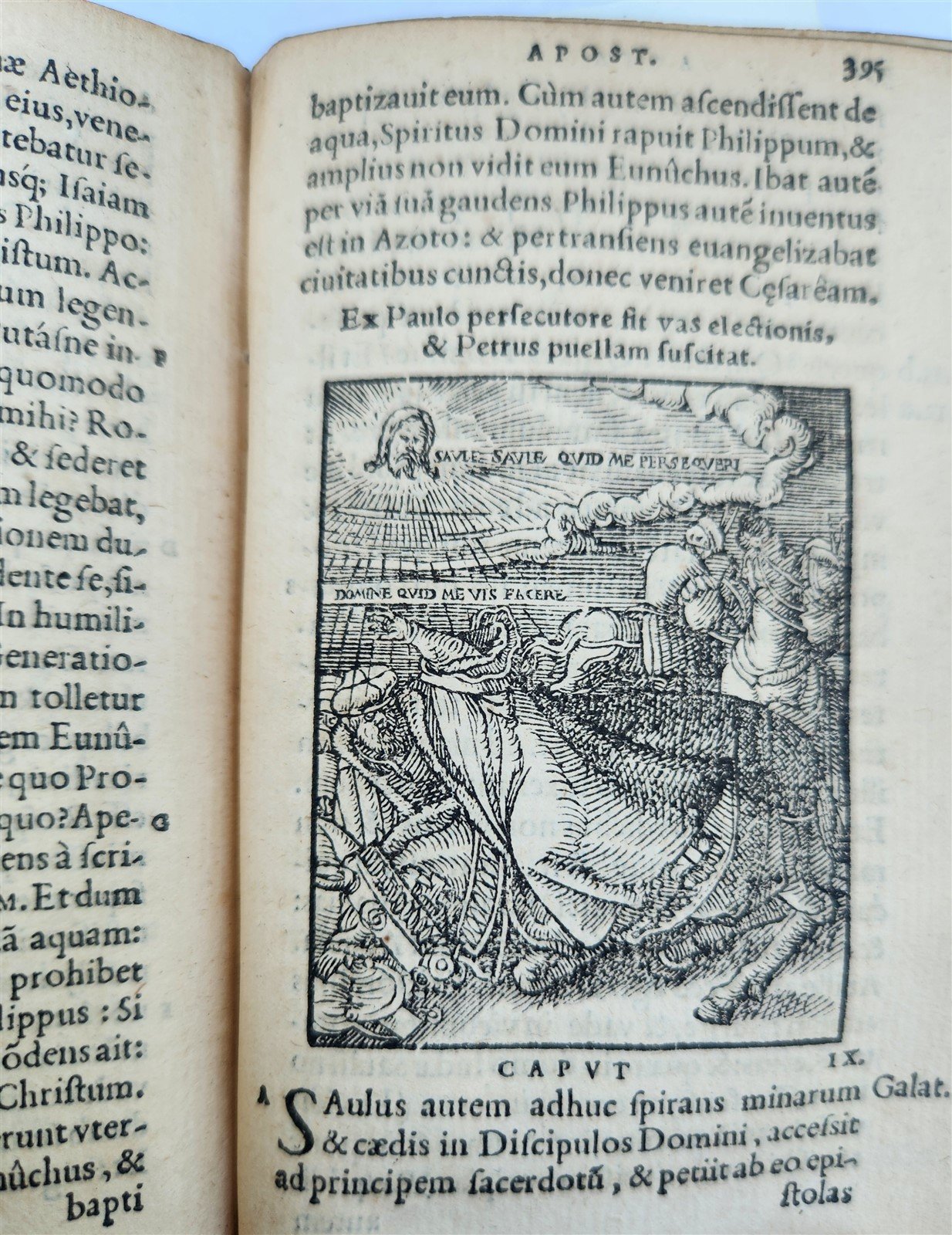 1546 BIBLE in LATIN FULLY ILLUSTRATED antique RARE pocket size NEW TESTAMENT
