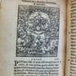 1546 BIBLE in LATIN FULLY ILLUSTRATED antique RARE pocket size NEW TESTAMENT