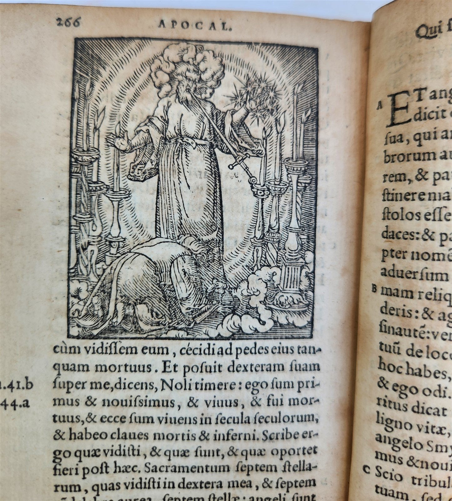 1546 BIBLE in LATIN FULLY ILLUSTRATED antique RARE pocket size NEW TESTAMENT