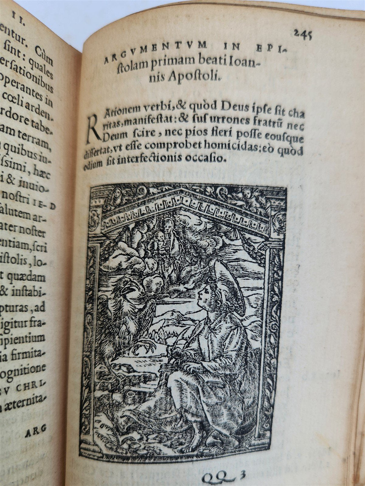 1546 BIBLE in LATIN FULLY ILLUSTRATED antique RARE pocket size NEW TESTAMENT