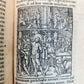 1546 BIBLE in LATIN FULLY ILLUSTRATED antique RARE pocket size NEW TESTAMENT