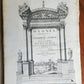 1733 OXONIA DEPICTA 58 OXFORD UNIVERSITY ENGRAVINGS antique LARGE FOLIO Williams