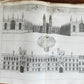 1733 OXONIA DEPICTA 58 OXFORD UNIVERSITY ENGRAVINGS antique LARGE FOLIO Williams