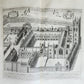1733 OXONIA DEPICTA 58 OXFORD UNIVERSITY ENGRAVINGS antique LARGE FOLIO Williams