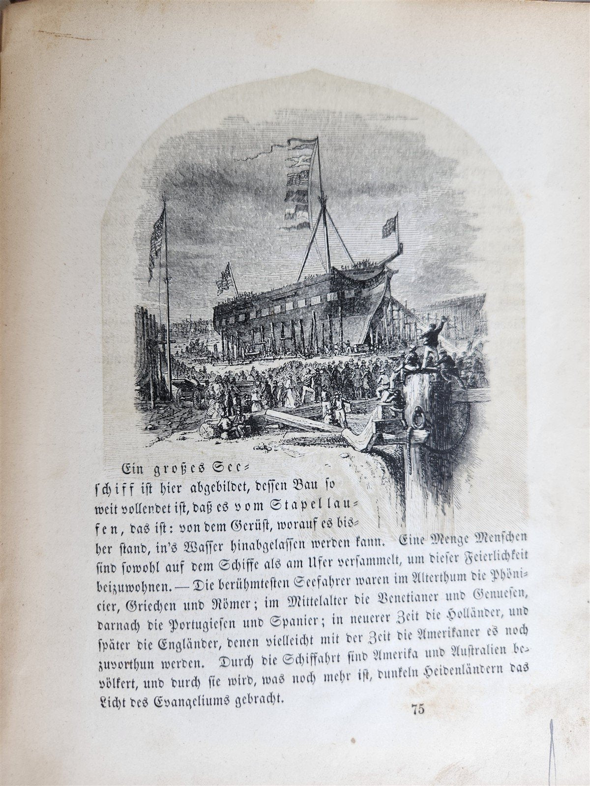1866 PICTURES from HISTORY of AMERICA antique BILDER AUS DER GESCHICHTE AMERIKAS
