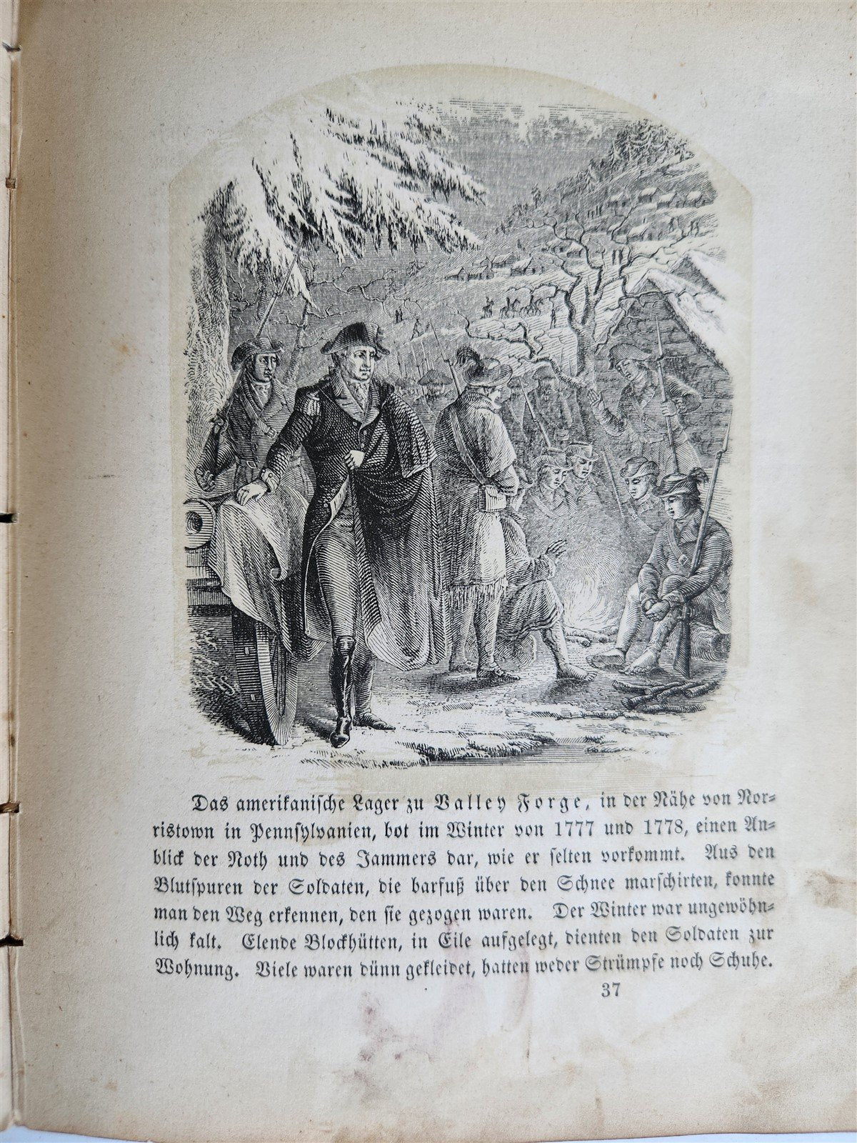 1866 PICTURES from HISTORY of AMERICA antique BILDER AUS DER GESCHICHTE AMERIKAS