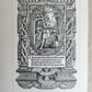 1922 CALENDAR FOR THE YEAR 1923 w/ 1523 12 Ages of Man plates antique