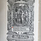 1922 CALENDAR FOR THE YEAR 1923 w/ 1523 12 Ages of Man plates antique