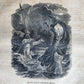 1828 BIBLE in GERMAN ILLUSTRATED antique PHILADELPHIA AMERICANA