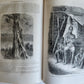 1865 HISTORY of VOYAGES ILLUSTRATED antique Russia Africa New Zealand S. America