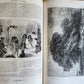 1865 HISTORY of VOYAGES ILLUSTRATED antique Russia Africa New Zealand S. America