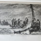 1865 HISTORY of VOYAGES ILLUSTRATED antique Russia Africa New Zealand S. America