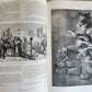 1865 HISTORY of VOYAGES ILLUSTRATED antique Russia Africa New Zealand S. America