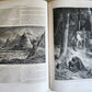 1866 HISTORY of VOYAGES ILLUSTRATED antique JAPAN & SOUTH AMERICA TRAVELS