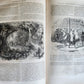 1866 HISTORY of VOYAGES ILLUSTRATED antique JAPAN & SOUTH AMERICA TRAVELS