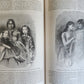 1865 HISTORY of VOYAGES ILLUSTRATED antique RUSSIA AFRICA NEW ZEALAND S. AMERICA