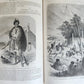 1865 HISTORY of VOYAGES ILLUSTRATED antique RUSSIA AFRICA NEW ZEALAND S. AMERICA