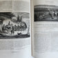 1865 HISTORY of VOYAGES ILLUSTRATED antique RUSSIA AFRICA NEW ZEALAND S. AMERICA