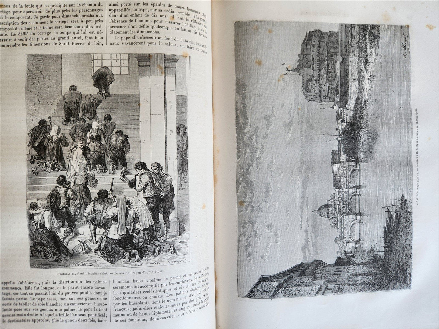 1867 HISTORY of VOYAGES ILLUSTRATED antique AFRICA and SOUTH AMERICA TRAVELS