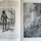 1867 HISTORY of VOYAGES ILLUSTRATED antique AFRICA and SOUTH AMERICA TRAVELS