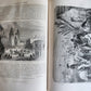 1862 HISTORY of VOYAGES ILLUSTRATED antique NORTH AMERICA CALIFORNIA BORNEO