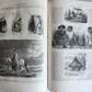 1862 HISTORY of VOYAGES ILLUSTRATED antique NORTH AMERICA CALIFORNIA BORNEO