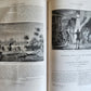 1862 HISTORY of VOYAGES ILLUSTRATED antique NORTH AMERICA CALIFORNIA BORNEO