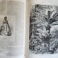 1864 HISTORY of VOYAGES ILLUSTRATED antique CHINA INDIA JAVA SOUTH AMERICA etc.