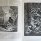 1864 HISTORY of VOYAGES ILLUSTRATED antique CHINA INDIA JAVA SOUTH AMERICA etc.