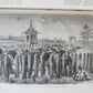 1863 HISTORY of VOYAGES ILLUSTRATED antique SIAM UNITED STATES INDIA TURKEY