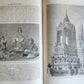 1863 HISTORY of VOYAGES ILLUSTRATED antique SIAM UNITED STATES INDIA TURKEY