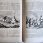 1861 HISTORY of VOYAGES ILLUSTRATED antique USA CANADA SENEGAL AUSTRALIA TRAVELS