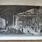 1861 HISTORY of VOYAGES ILLUSTRATED antique USA CANADA SENEGAL AUSTRALIA TRAVELS