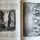 1861 HISTORY of VOYAGES ILLUSTRATED antique USA CANADA SENEGAL AUSTRALIA TRAVELS