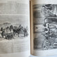 1861 HISTORY of VOYAGES ILLUSTRATED antique USA CANADA SENEGAL AUSTRALIA TRAVELS