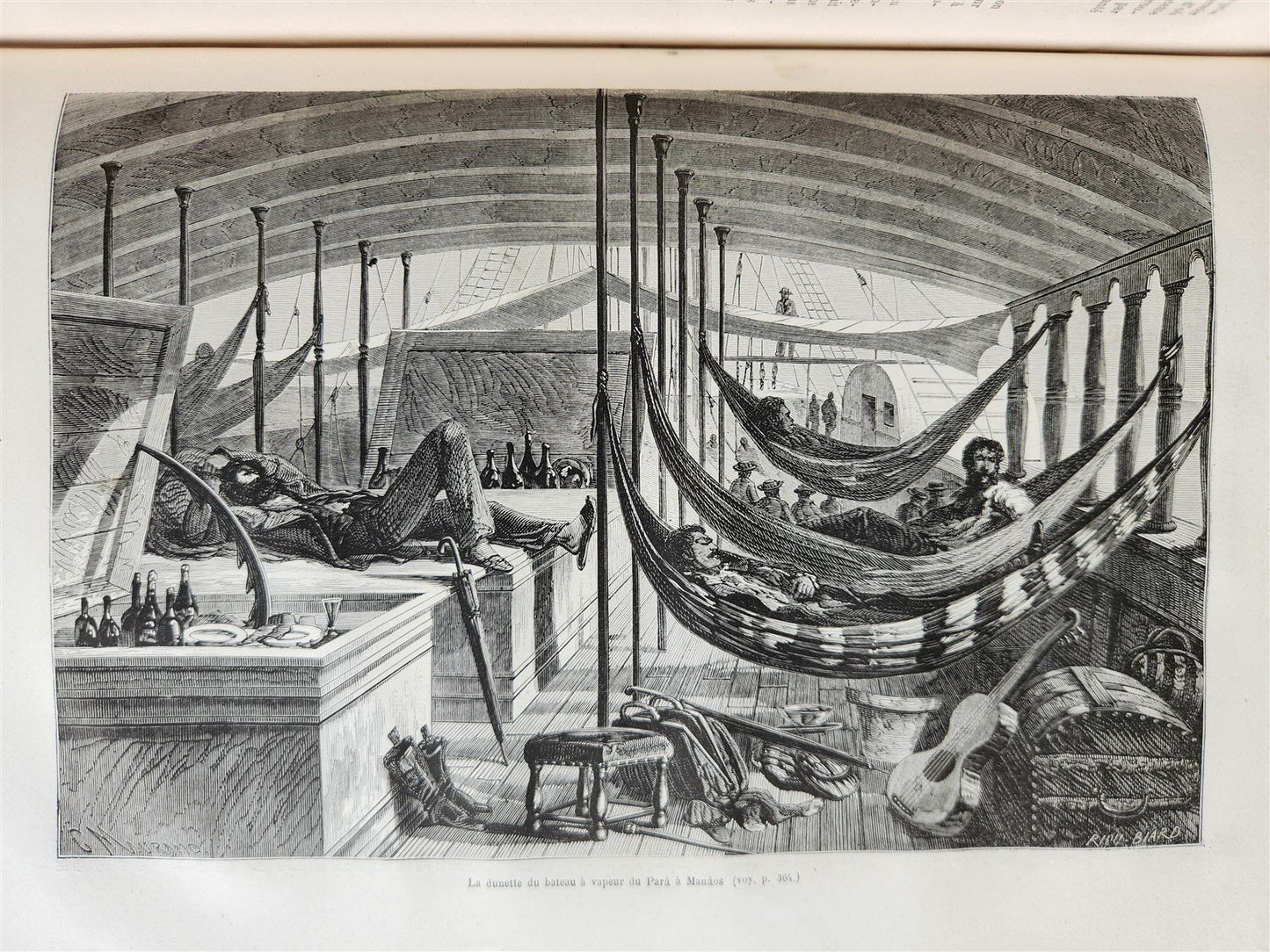 1861 HISTORY VOYAGES ILLUSTRATED antique CENTRAL ASIA AFGHANISTAN BRAZIL RUSSIA