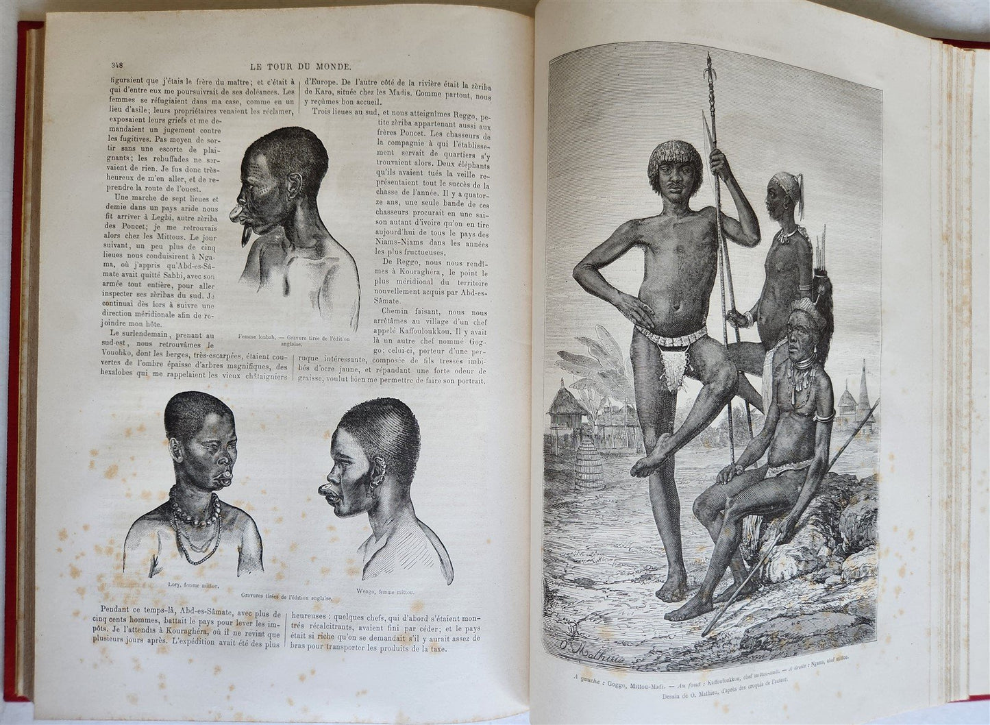 1874 HISTORY of VOYAGES ILLUSTRATED antique SOUTH AMERICA USA GREENLAND AFRICA