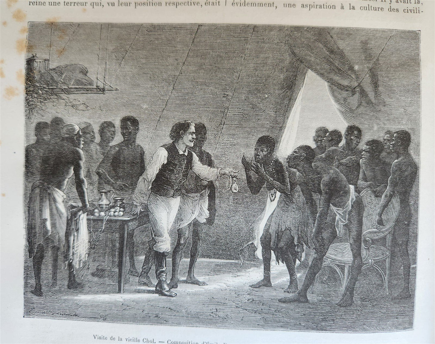 1874 HISTORY of VOYAGES ILLUSTRATED antique SOUTH AMERICA USA GREENLAND AFRICA