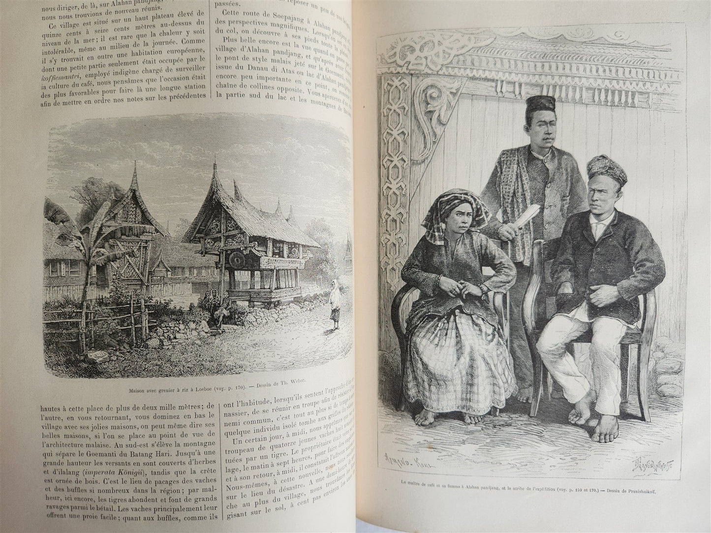 1880 HISTORY of VOYAGES ILLUSTRATED antique S. AMERICA ALGERIA SUMATRA AFRICA